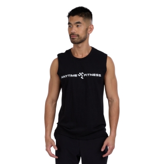 AF Mens Muscle Tank Black