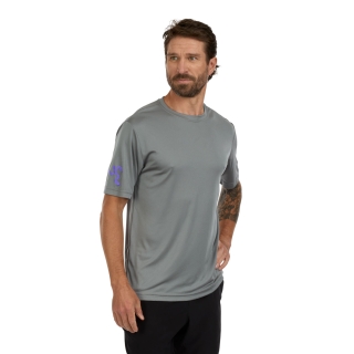 Mens Performance Short Sleeve Tee  Grey