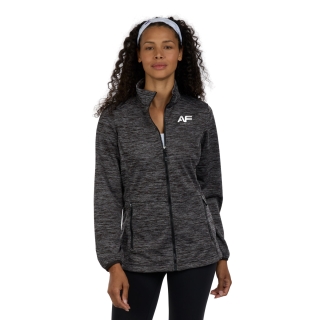 Womens Performance Full Zip Black