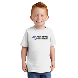 Toddler Core Cotton Tee White
