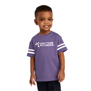 AF Football Fine Jersey Tee Purple