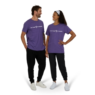 AF Uniform Unisex Slogan Tee Purple
