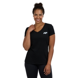 Uniform Womens Tri-Blend V-Neck Black