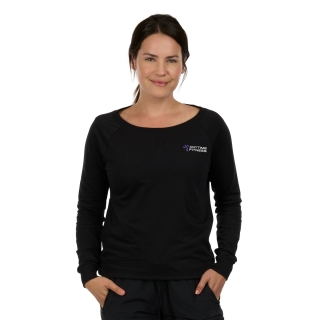 AF Uniform Womens Featherweight Long Sleeve Crew Black